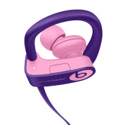 Beats Powerbeats 3 Pop Collection Wireless Earphones - спортни безжични слушалки с микрофон и управление на звука за iPhone, iPod и iPad (лилав-розов) 1