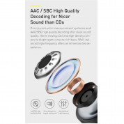 Baseus Simu S1 Active Noise Cancelling TWS In-Ear Bluetooth Earphones (NGS1-01) - безжични блутут слушалки за мобилни устройства (черен) 11