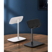 Baseus Indoorsy Youth Telescopic Desktop Stand - елегантна разтягаща се поставка за бюро и гладки повърхности за таблети (черен) 17