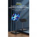 Baseus Indoorsy Youth Telescopic Desktop Stand - елегантна разтягаща се поставка за бюро и гладки повърхности за таблети (черен) 15