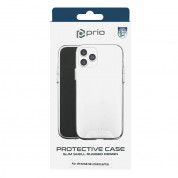 Prio Protective Hybrid Cover - хибриден кейс с най-висока степен на защита за iPhone SE (2020), iPhone 8, iPhone 7 (прозрачен) 1