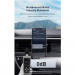 Baseus Steel Cannon Air Outlet Car Mount (SUGP-09) - поставка за радиатора на кола за смартфони (червен) 3