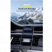 Baseus Tank Gravity Car Mount (SUYL-TK01) - поставка за таблото на кола  за смартфони с дисплей от 4.7 до 6 инча (черен) 11