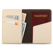 Moshi Passport Holder - стилен паспорт от веган кожа (кафяв) 3
