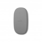 Moshi SnapToª Magnetic Wall Mount - магнитна поставка за гладки повърхности за смартфони (тъмносив)