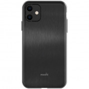 Moshi iGlaze SnapToª Case - хибриден удароустойчив кейс за iPhone 11 (черен)