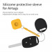 Sdesign AirTag Silicone Strap Case - силиконова каишка за Apple AirTag (черен) 2