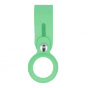 JC AirTag Silicone Loop for Apple AirTag (light green) 1