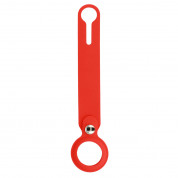 JC AirTag Silicone Loop for Apple AirTag (red) 3