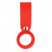 JC AirTag Silicone Loop for Apple AirTag (red)