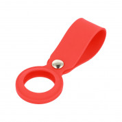 JC AirTag Silicone Loop for Apple AirTag (red) 2