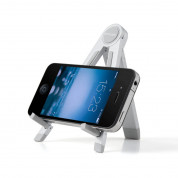 4smarts Desk Stand ErgoFix H13 fot Smartphones and Tablets - сгъваема алуминиева поставка за смартфони и таблети до 13 инча (сребрист) 1