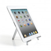 4smarts Desk Stand ErgoFix H13 fot Smartphones and Tablets - сгъваема алуминиева поставка за смартфони и таблети до 13 инча (сребрист) 2