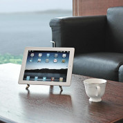 4smarts Desk Stand ErgoFix H13 fot Smartphones and Tablets - сгъваема алуминиева поставка за смартфони и таблети до 13 инча (сребрист) 6