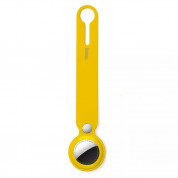Hoco AirTag Silicone Loop (yellow)