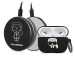 Karl Lagerfeld Airpods Pro Ikonik Silicone Case and Power Bank - комплект силиконов калъф за Apple Airpods Pro и външна батерия (черен) 1