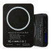 Karl Lagerfeld Magnetic Wireless Power Bank 3000 mAh - безжична преносима външна батерия с USB-C вход за iPhone с Magsafe (черен) 3