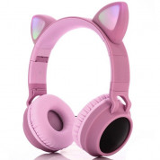 Catear CA-028 BT Kids Wireless On-Ear Headphones - безжични блутут слушалки, подходящи за деца (розов)