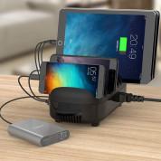 Orico Charging Station 10 x USB 120W - док станция с 10xUSB и гнезда за зареждане таблети и смартфони (черен) 7