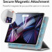 ESR Rebound Magnetic Case - магнитен полиуретанов калъф с поставка за iPad Pro 11 M1 (2021), iPad Pro 11 (2020), iPad Pro 11 (2018) (сребрист) 6