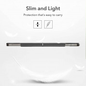 ESR Ascend Trifold Case - полиуретанов калъф с поставка и отделение за Apple Pencil 2 за iPad Pro 12.9 M1 (2021) (черен) 6