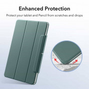 ESR Rebound Magnetic Case - магнитен полиуретанов калъф с поставка за iPad Pro 11 M1 (2021), iPad Pro 11 (2020), iPad Pro 11 (2018) (зелен) 2