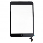 Apple iPad Mini 1, Mini 2 Touch Screen Digitizer with Home Button - резервен дигитайзер (тъч скриийн) с външно стъкло и хоум бутон за iPad Mini 1, Mini 2 (черен) (reconditioned)