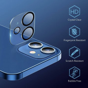 ESR Camera Lens Protector - предпазни стъклени защитни покрития за камерата на iPhone 12 mini (2 броя) (прозрачен) 6