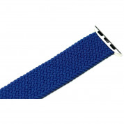 JC Design Braided SoloLoop Band - текстилна каишка за Apple Watch 42мм, 44мм, 45мм, Ultra 49мм (син) 3