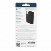 Prio Protective Hybrid Cover for Samsung Galaxy A72 (black) 3