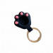 Loco AirTag Cat Claw Silicone Keyring Case - силиконов ключодържател за Apple AirTag (черен) 1