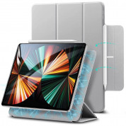 ESR Rebound Magnetic Case for iPad Pro 12.9 M1 (2021), iPad Pro 12.9 (2020), iPad Pro 12.9 (2018) (silver)