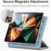 ESR Rebound Magnetic Case - магнитен полиуретанов калъф с поставка за iPad Pro 12.9 M1 (2021), iPad Pro 12.9 (2020), iPad Pro 12.9 (2018) (сребрист) 8