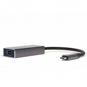 4smarts Adapter USB-C to MiniDP - адаптер за свързване от USB-C към Mini DisplayPort устройства (тъмносив)