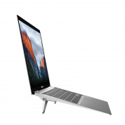 4smarts Stand Set ErgoFix H10 - преносими алуминиеви поставки за MacBook и лаптопи (сребрист)