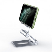 4smarts Portable Desk Stand ErgoFix H8 - висококачествена алуминиева поставка за смартфони (сив) 2