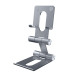 4smarts Portable Desk Stand ErgoFix H8 - висококачествена алуминиева поставка за смартфони (сив) 1
