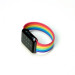 JC Design Silicone SoloLoop Band - силиконова каишка за Apple Watch 38мм, 40мм, 41мм (шарен) 4