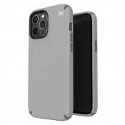 Speck Presidio 2 Pro Case - удароустойчив хибриден кейс за iPhone 12, iPhone 12 Pro (сив)