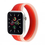 JC Design Silicone SoloLoop Band - силиконова каишка за Apple Watch 38мм, 40мм, 41мм (червен)