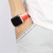 JC Design Silicone SoloLoop Band - силиконова каишка за Apple Watch 38мм, 40мм, 41мм (червен) 1