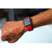 JC Design Silicone Link Band - магнитна силиконова каишка за Apple Watch 38мм, 40мм (червен) 3