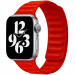 JC Design Silicone Link Band - магнитна силиконова каишка за Apple Watch 38мм, 40мм (червен) 1