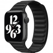 JC Design Silicone Link Band for Apple Watch 38, 40 and  41mm (black)