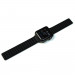 JC Design Silicone Link Band - магнитна силиконова каишка за Apple Watch 38мм, 40мм, 41мм (черен) 3