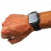 JC Design Silicone Link Band - магнитна силиконова каишка за Apple Watch 38мм, 40мм, 41мм (черен) 4