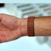 JC Design Silicone Link Band - магнитна силиконова каишка за Apple Watch 38мм, 40мм, 41мм (кафяв) 5
