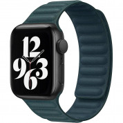 JC Design Silicone Link Band for Apple Watch 38, 40 and 41mm (dark green)