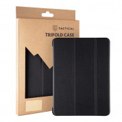 Tactical Book Tri Fold Case - калъф от изкуствена кожа и поставка за Huawei MediaPad M5 10 (черен)