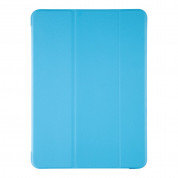 Tactical Book Tri Fold Case - калъф от изкуствена кожа и поставка за iPad 9 (2021), iPad 8 (2020), iPad 7 (2019) (син) 1